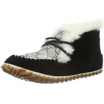 Sorel Out N About Moc, Mocasines para Mujer, Negro