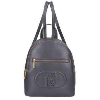 Liu Jo Women's Ruby Backpack - Anthracite, Double Compartment with External Pocket