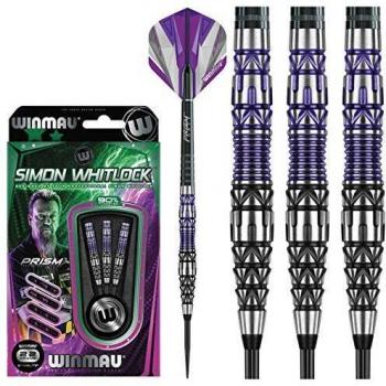 Dardos Winmau Simon Whitlock 22g 90% Tungsteno Punta Acero
