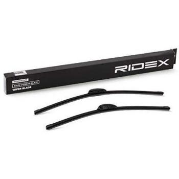 Escobilla Limpiaparabrisas RIDEX 298W0034 Kit de 2 con Spoiler Delante, Sin Marco, Longitudes: 550mm y 500mm para VW, AUDI, BMW