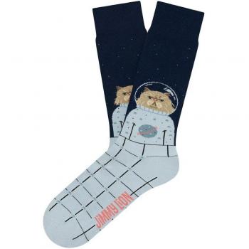 Calcetines Space Cat con estampado fantasía