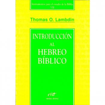 Introd. Al Hebreo Biblico: Universidad de Harvad