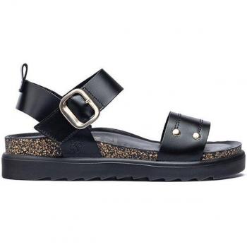 Sandalia de plataforma Tunez 128 negro