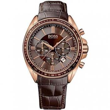 Hugo boss gents watch chronograph xl leather 1513093 quartz