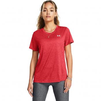 Under Armour Women's Tech Twist Short Sleeve T-Shirt - Red, Extra Small