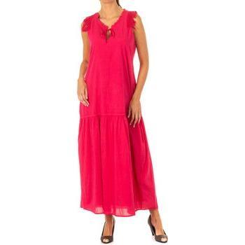 La Martina Vestido sin mangas y cuello cerrado LWD007 mujer