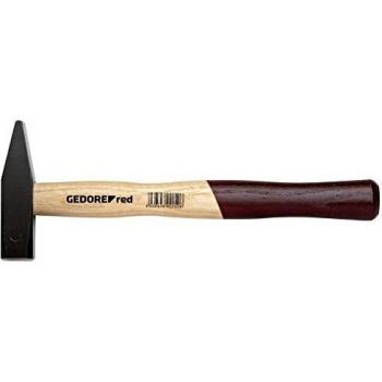 Martillo de mecánico GEDORE R92100004, martillo de ingeniero 100g, longitud 260mm, material del mango de madera de fresno, peso de la cabeza 100 g, herramienta forjada