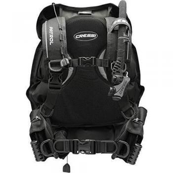 Cressi Patrol Chaleco, Unisex Adulto, Negro, S