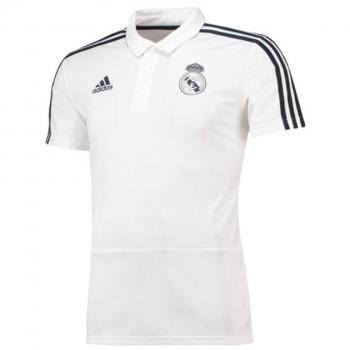 adidas Real, Polo para Hombre, Hombre, CW8669, Core White/Tech Onix, X-Large