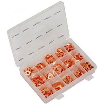 Bahco BE1305P450 - Arandelas Cobre P/Inyectores, 450 Pzas