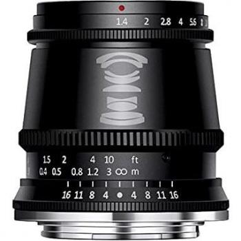 Objetivo TTArtisan 17mm f/1.4 para Fujifilm X, Montura Fuji X, Gran Angular, Enfoque Manual