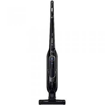 Bosch BCH6ATH18 - Aspirador escoba, 18 V, sin bolsa, autonomía hasta 50 minutos, depósito 0,9 l, color negro