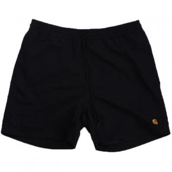 Carhartt WIP Chase Swim Shorts - Dark Navy/Gold - Male - Size: S