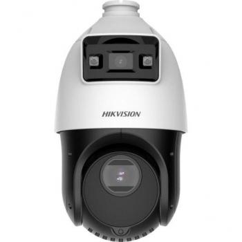 Cámara PTZ IP Hikvision 4MP TandemVu con zoom 25x y visión nocturna de hasta 100 metros
