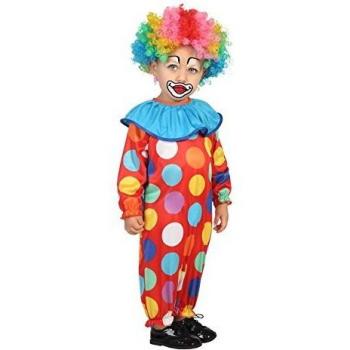 Disfraz de Payaso Multicolor para Bebés 6-12 Meses