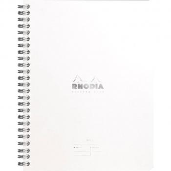 Cuaderno Rhodia 193411C - Meeting - A5+ con Papel Blanco de Alta Calidad