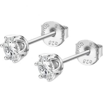 Pendientes de Mujer Lotus Silver LP3716-4/1 con Circonita en Forma de Solitario