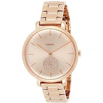Fossil Reloj Analógico para Mujer de Cuarzo con Correa en Acero Inoxidable ES4438