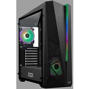 Azza Thor 320 DH carcasa de ordenador Midi ATX Tower Black - Caja de ordenador