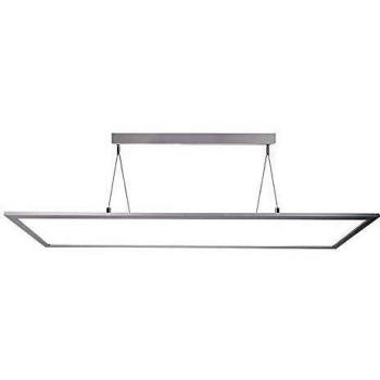 Lámpara Colgante LED Angular 50W 4000K 4440lm Aluminio Plata