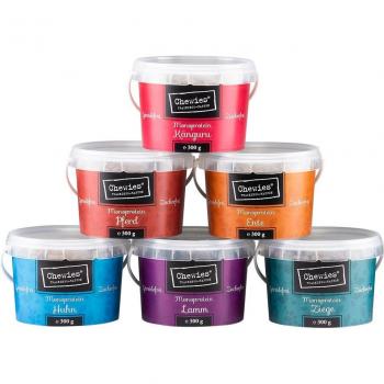 Chewies snacks de adiestramiento monoproteicos - Pack mixto - 6 x 300 g (6 variedades)