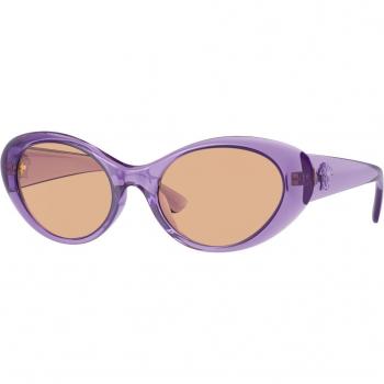Versace VE4455U 5353/3 Women’s Round Purple Sunglasses Size 53