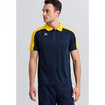 Erima Liga 2.0 Short Sleeve Polo Shirt for Men - Blue, 3XL