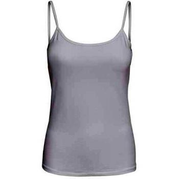 Only Onllove Noos Jrs-Camiseta sin Mangas Top, Blanco, M para Mujer