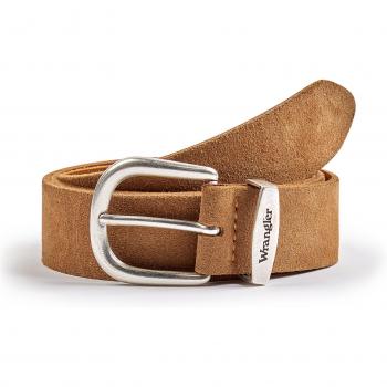 Wrangler Easy Women's Brown Suede Belt, 75 cm