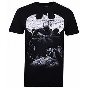 DC Comics Dark Knight Camiseta, Negro