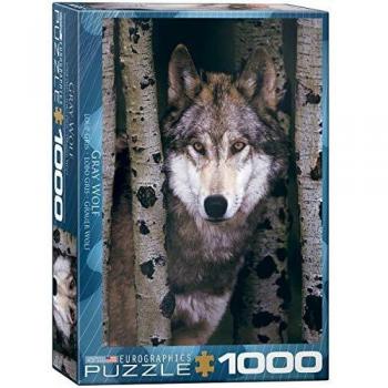 Puzzle Lobo Gris 1000 Piezas Eurographics