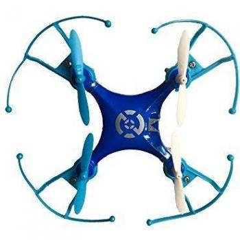 Naks- Dron de Vuelo, Color Azul