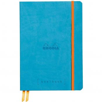 Rhodia Rhodiarama Dot A5 Cuaderno de Tapa Blanda Azul Turquesa