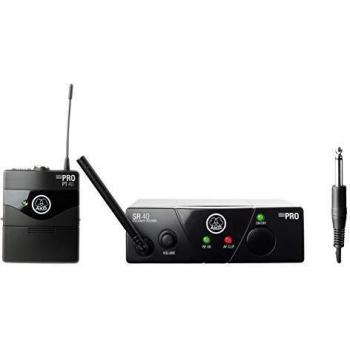 Sistema Inalámbrico AKG WMS 40 Mini Instrumental ISM2 para Guitarras y Bajos
