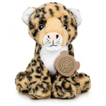 Peluche reciclado de Leopardo 27cm Nature Collection Endangered Animals