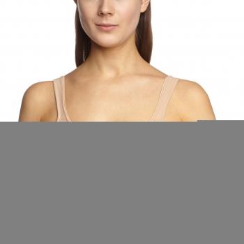 Rosa Faia Beige Seamless Soft Cup Bra with Support Function for Women, Size A 70