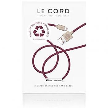 Cable Lightning de 2m de Red de Pesca en Color Ciruela
