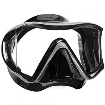 Mares I3 Sunrise - Gafas de Buceo Unisex, Color Negro/Gris, Talla Bx