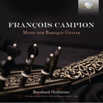 CAMPION: Music for Baroque Guitar - Bernhard Hofstötter