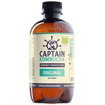 Captain Kombucha Original, Té de burbuja - 400 ml.