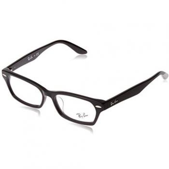 Ray-Ban RX5344D Icons Asian Fit 2000 Men's Eyeglasses Black Size 55 (Frame Only) - Blue Light Block Available