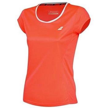 Babolat Core Flag Club tee Girl Camiseta, Niñas, Fiery Red, 6-8