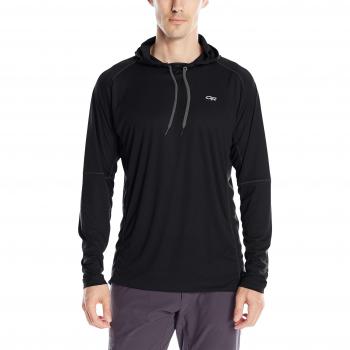 OUTDOOR RESEARCH MENS ECHO HOODY BLACK/PEWTER