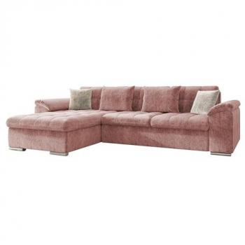Sofá rinconero Comfivo 107, con función de descanso, caja de ropa de cama, dimensiones 280 x 76 x 160 cm