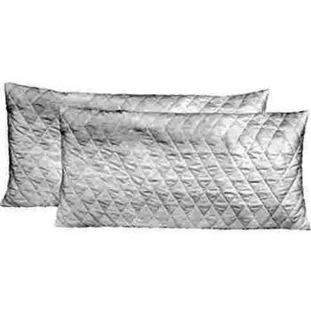 vidaXL Almohadas 2 unidades de espuma viscoel¨¢stica 80x40x14 cm