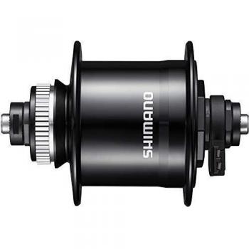 Buje delantero de disco con dinamo Deore XT DH-UR700-3D negro 32