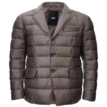 Quilted Classic Dove Grey Jacket, Gray Polyamide Jacket - IT50 | M-L, Quilted Classic Dove Grey Jacket, Gray male, Sizes: L, Down Jackets, male, Gray, Size: L Quilted Brown Jacket with Button Closure