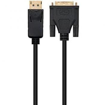 Ewent EC1442 Cable Adaptador DisplayPort a DVI-D 24+1 V1.2 4K Macho/Macho 3 Metros Negro