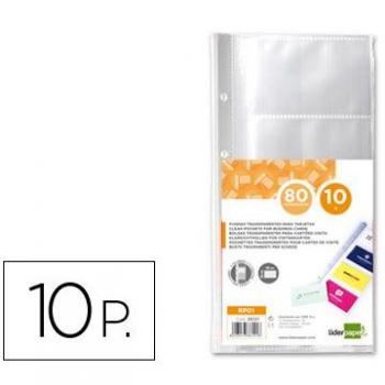 Liderpapel RP01 - Recambio fundas para tarjetero