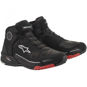 Alpinestars CR-X Drystar Motorcycle Shoes - Waterproof, Camouflage, Size 45